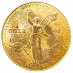 1981 1 oz Mexican Gold Libertad Coin