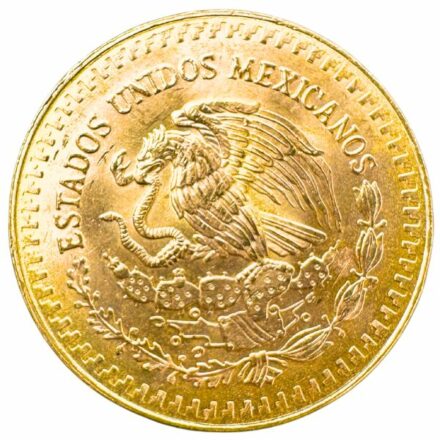 1981 1 oz Mexican Gold Libertad Coin Reverse