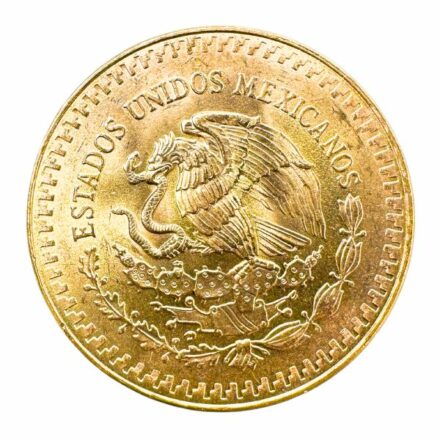 1981 1/2 oz Mexican Gold Libertad Coin Reverse
