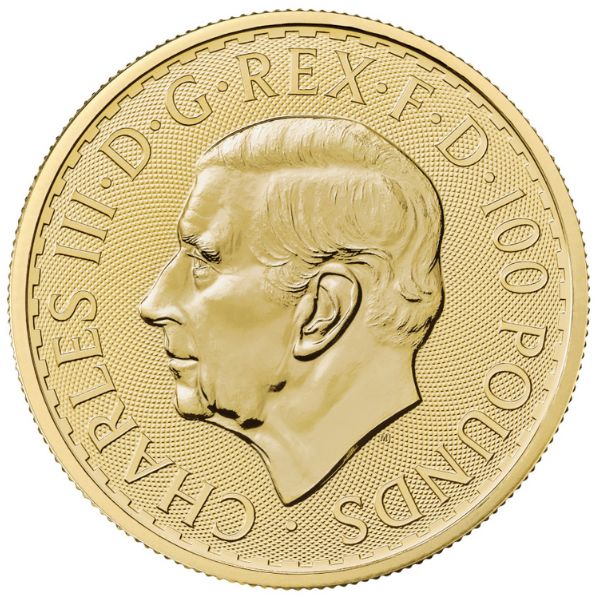 2024 1 oz British Gold Britannia Coin Effigy