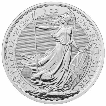 2024 1 oz British Silver Britannia Coin