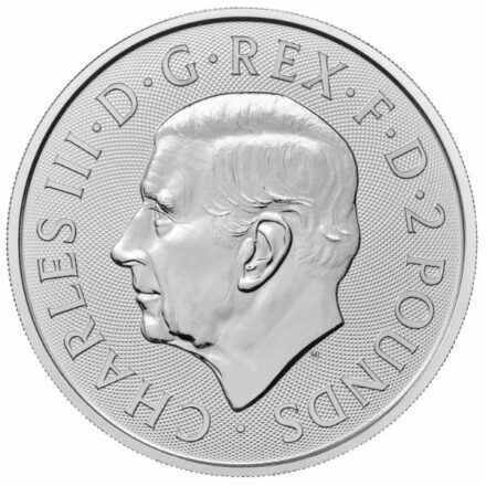 2024 1 oz British Silver Britannia Coin Effigy