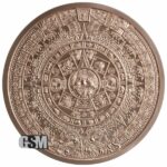 Aztec Calendar 5 oz Copper Round