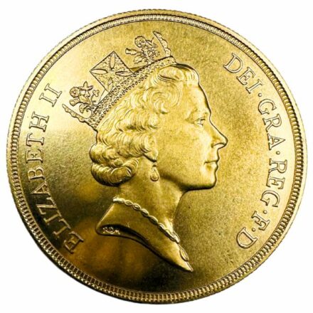 Great Britain Gold 5 Pound Sovereign - Any Type Effigy