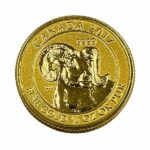 2017 1/4 oz Canadian Big Horn Sheep Gold Coin (BU)