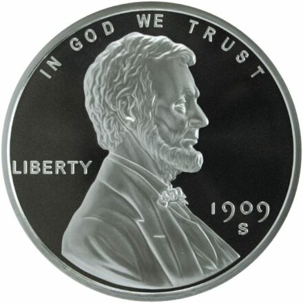 GSM Lincoln Wheat Cent 5 oz Silver Round (New)