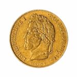 France 20 Franc Gold Coin - Louis Philippe