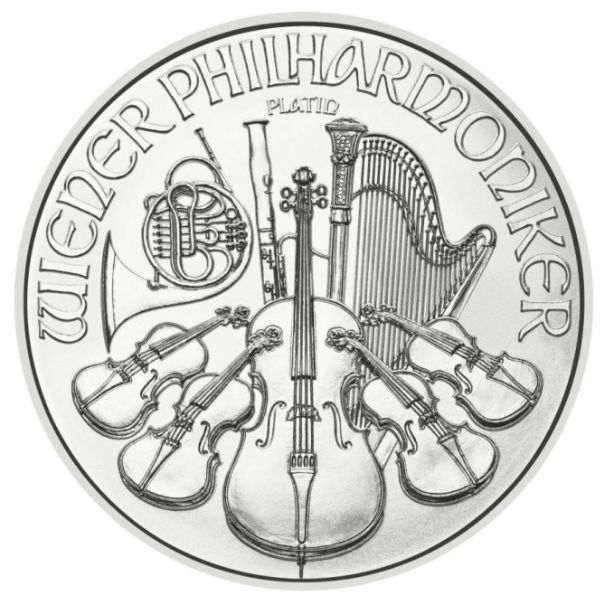 2024 1 oz Austria Platinum Philharmonic Coin