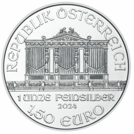2024 1 oz Austria Silver Philharmonic Coin Date