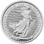 2024 British 1 oz Platinum Britannia Coin