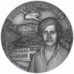 2023 2 oz Pablo Escobar High-Relief Silver Medal