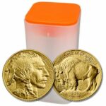2024 1 oz American Gold Buffalo Coin Roll of 20 Coins