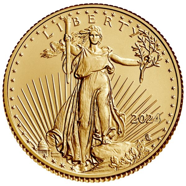 2024 1/2 oz American Gold Eagle Coin