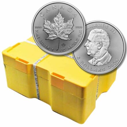 2024 Canadian Silver Maple Leaf Coin Monster Box