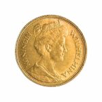 Dutch 5 Guilder Gold Coin