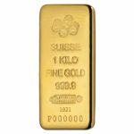 PAMP Suisse 1 Kilo Cast Gold Bar
