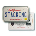 California Stacking Across America 1 oz Silver Bar
