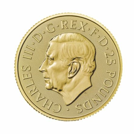 2023 1/4 oz British Gold Standard Coin Effigy