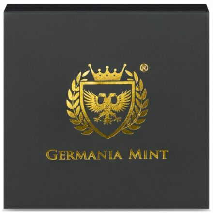 Germania Mint Goddesses Freyja 2 oz Cast Silver Bar