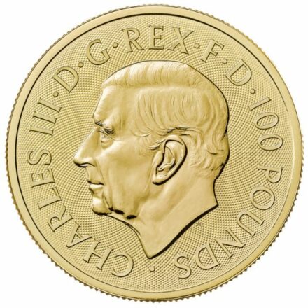 2024 1 oz British Britannia & Liberty Gold Coin Effigy