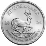 2024 1 oz South African Silver Krugerrand Coin