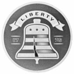 Asahi Liberty Bell 1 oz Silver Round