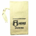 Hero Bullion Empty Canvas Coin Bag - 5.5 x 9.5