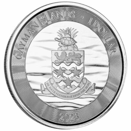 2023 Cayman Islands 1 oz Blue Marlin Silver Coin (BU)