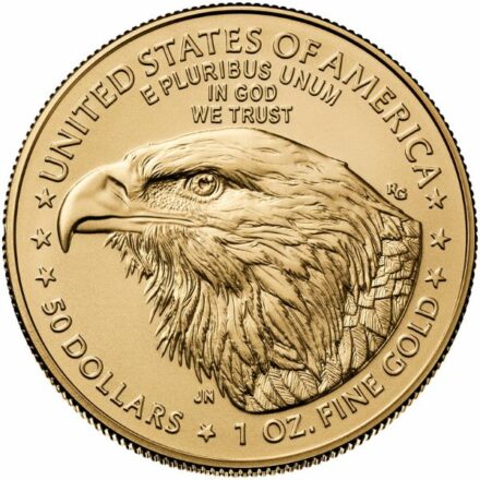 2024 1 oz American Gold Eagle Coin Reverse