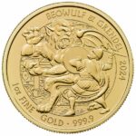 2024 1 oz British Beowulf & Grendel Gold Coin