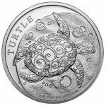 2024 2 oz New Zealand Hawksbill Turtle Silver Coin