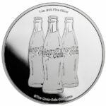 Coca-Cola 1 oz Silver Round Reverse