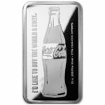 Coca-Cola 10 oz Silver Bar
