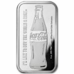Coca-Cola 5 oz Silver Bar Reverse