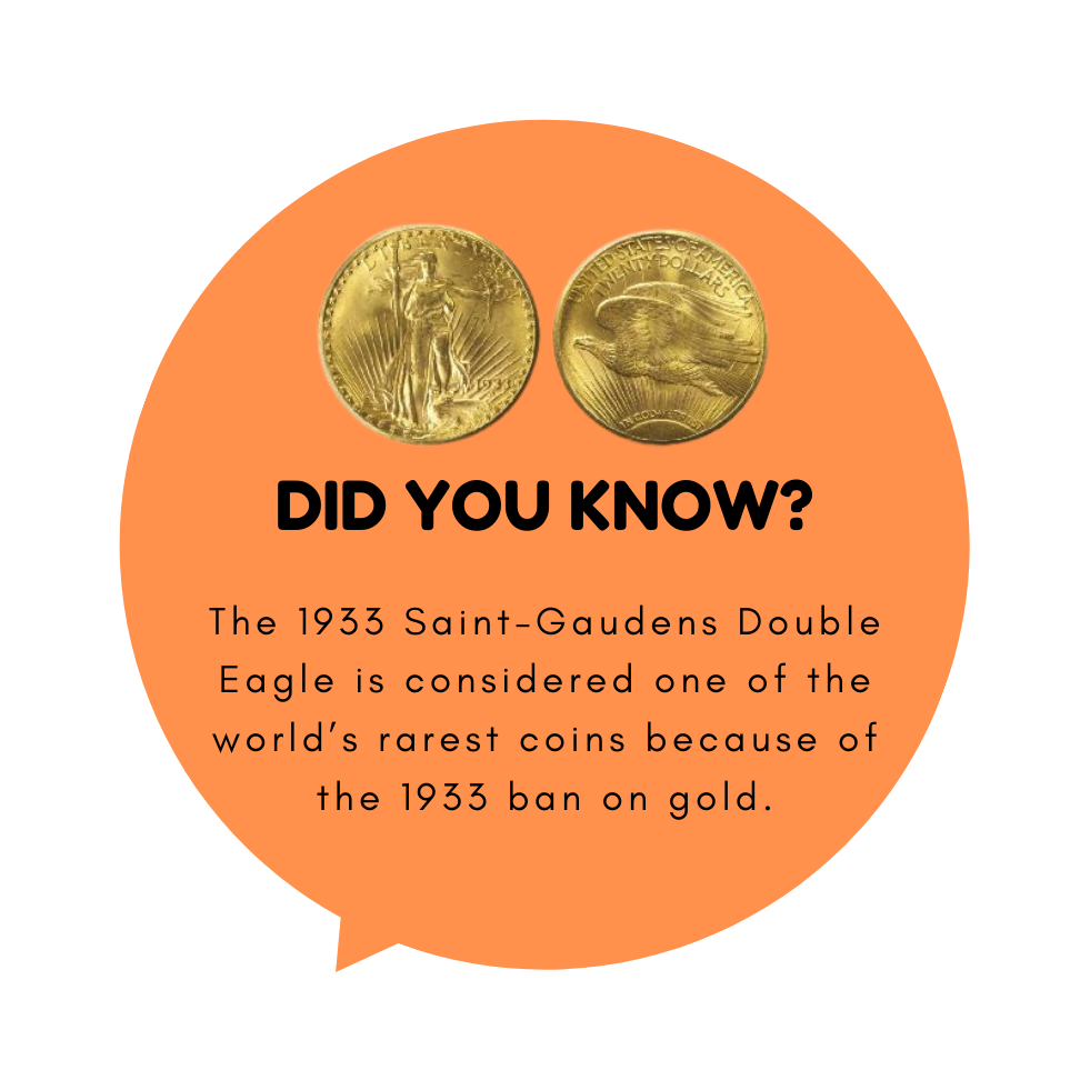 Why is the 1933 Double Eagle so rare